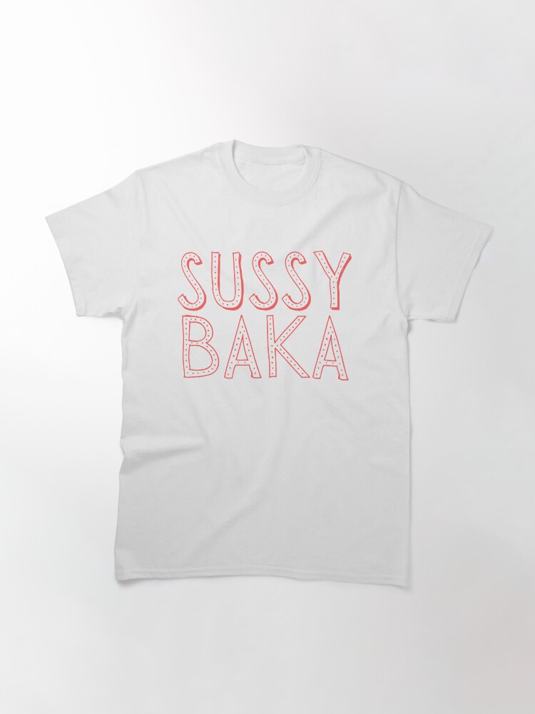 Sussy Baka Funny Sus Meme T-Shirt