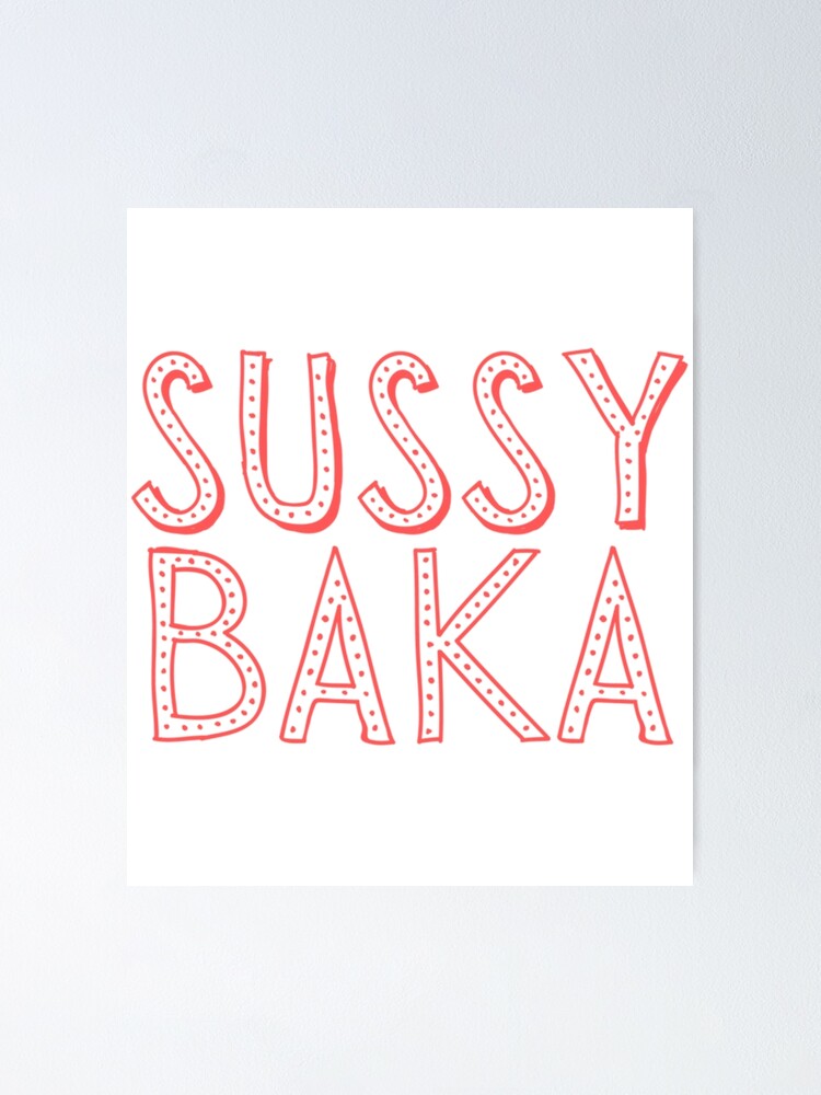 Sussy Baka Amongus Im Meme  Art Board Print for Sale by BigToeMan