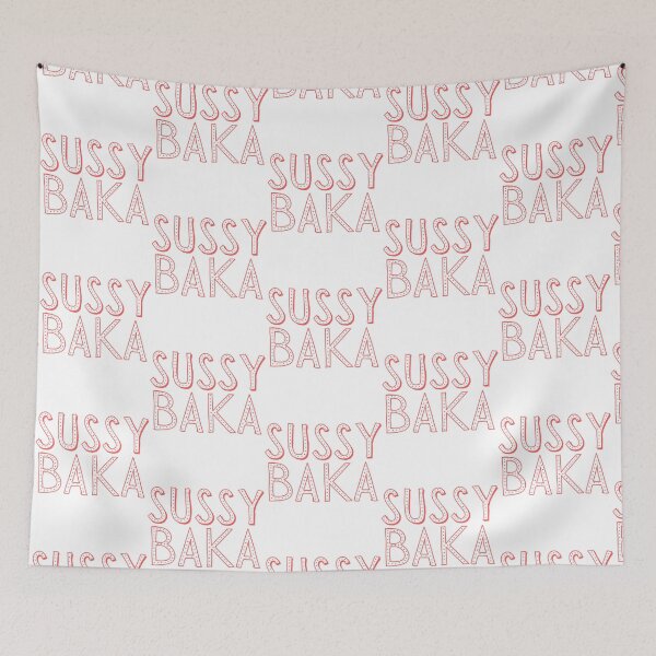 Item preview, Funny Sussy Baka Meme              designed and sold by BigToeMan.