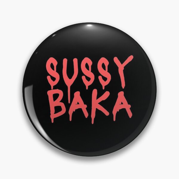 Item preview, Funny Sussy Baka Meme            designed and sold by BigToeMan.