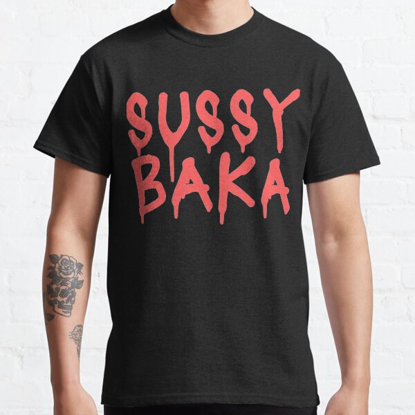 Sussy Baka Funny Sus Meme Sudadera con capucha