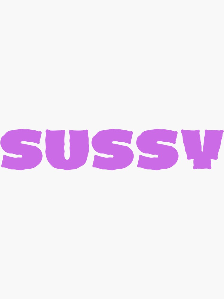 Sussy Baka Amongus Im Meme  Sticker for Sale by BigToeMan