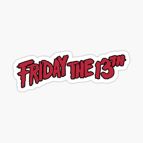 Item preview, Friday The 13th Logo designed and sold by Emorg19.