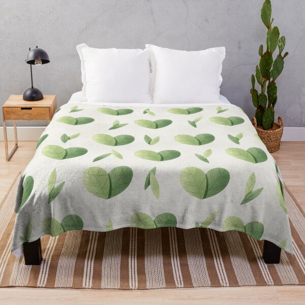 Item preview, Heart shaped leaves pattern designed and sold by helga-wigandt.