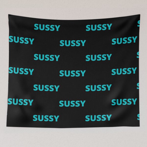 Item preview, Funny Sussy Baka Meme   designed and sold by BigToeMan.
