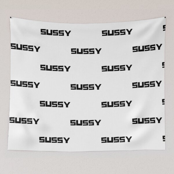 Item preview, Funny Sussy Baka Meme Active  designed and sold by BigToeMan.