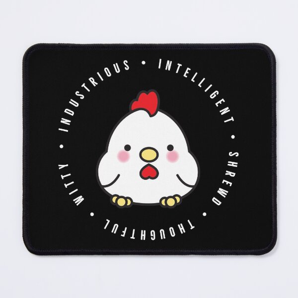 Item preview, cute chinese zodiac | rooster | personality traits | industrious, intelligent, shrewd, thoughtful, witty designed and sold by cocoCabot.