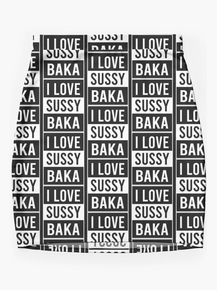 Sussy Baka Meaning Mini Skirts for Sale