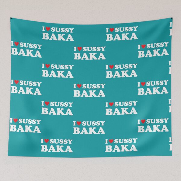 Item preview, I Love Sussy Baka I Heart Sussy Baka    designed and sold by BigToeMan.