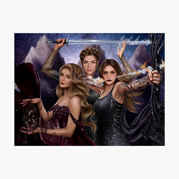The Three Sisters Photographic Print