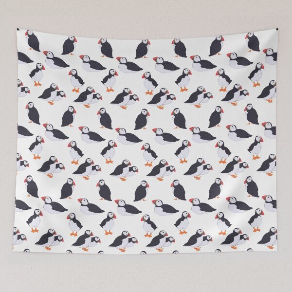 Item preview, Puffin Pattern designed and sold by EllenorMererid.