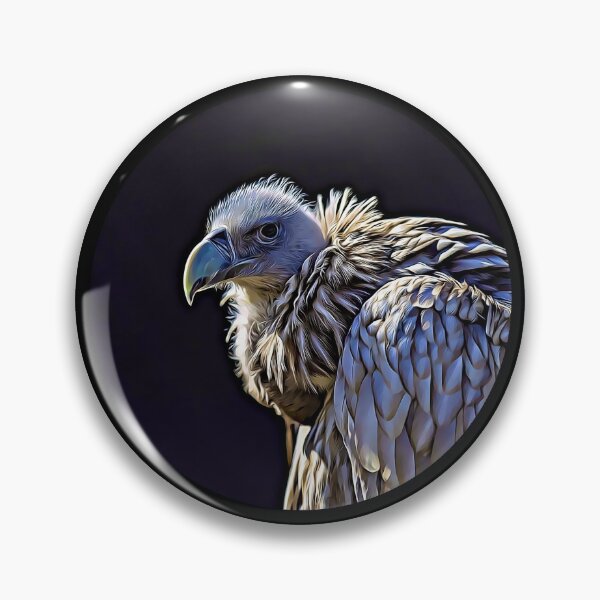 Item preview, Griffon Vulture Portrait designed and sold by RevolutionInPaint.