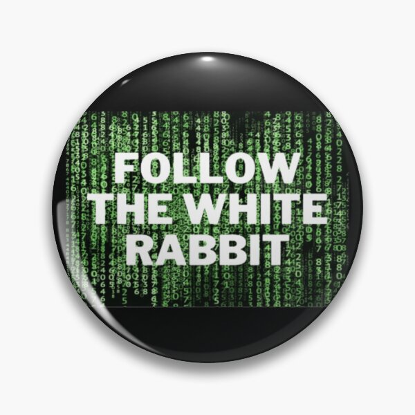 Item preview, Follow The White Rabbit designed and sold by NxtLvlDsgns.