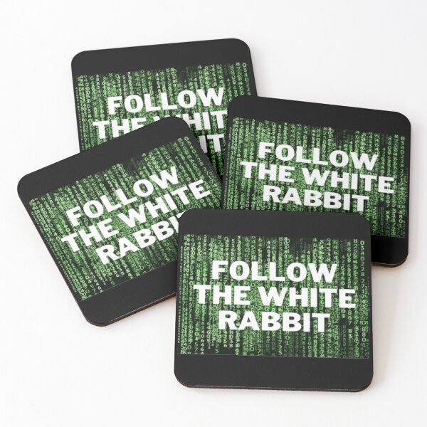 Item preview, Follow The White Rabbit designed and sold by NxtLvlDsgns.
