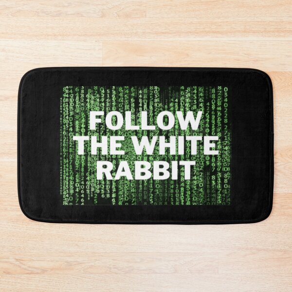 Item preview, Follow The White Rabbit designed and sold by NxtLvlDsgns.