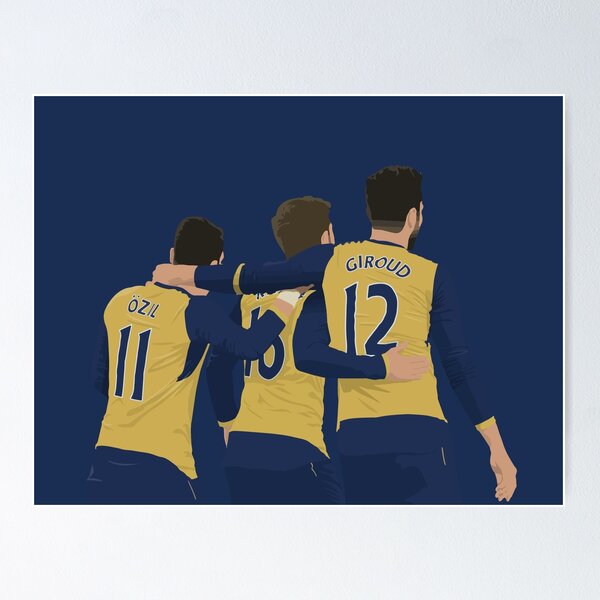 Item preview, Özil Ramsey Giroud designed and sold by ezekieluriel.