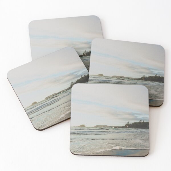 Item preview, Tofino, BC Minimalist Photo | Chesterman Beach | Landscape Photo Print designed and sold by admkng.