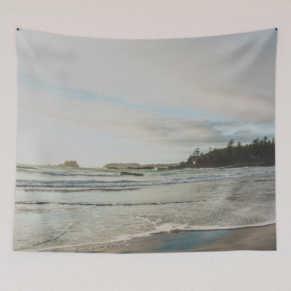 Item preview, Tofino, BC Minimalist Photo | Chesterman Beach | Landscape Photo Print designed and sold by admkng.