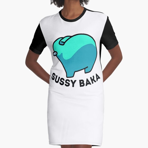  Funny Meme Sussy Baka T-Shirt : Clothing, Shoes & Jewelry