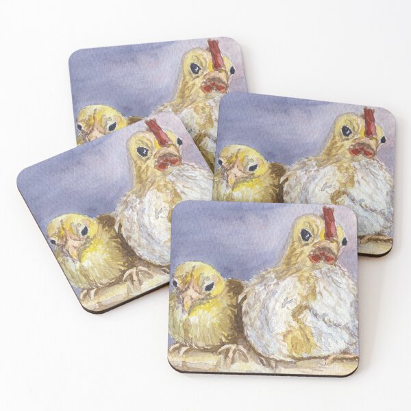 Item preview, Brigette's pygmy hen and chick designed and sold by LymphomaLass.