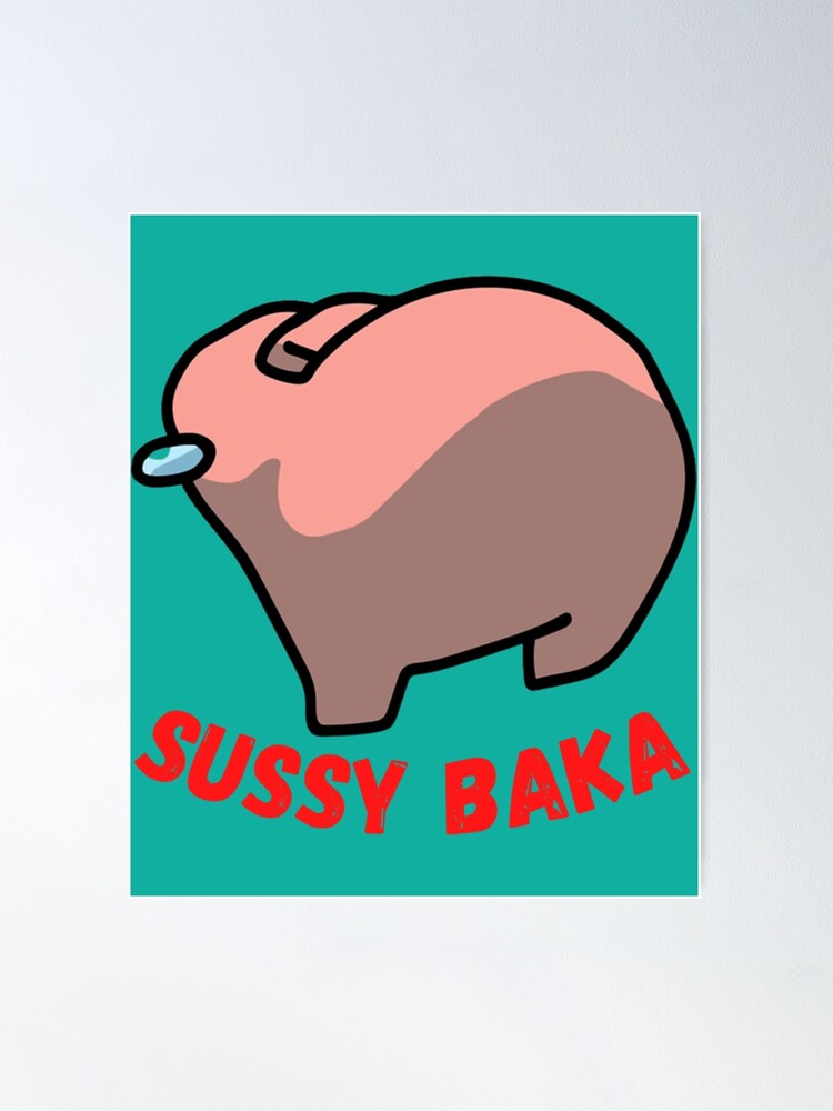 Sussy Baka Amongus Im Meme  Sticker for Sale by BigToeMan