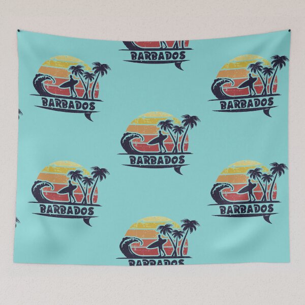 Item preview, Barbados surfing beach designed and sold by chrlalexandru.