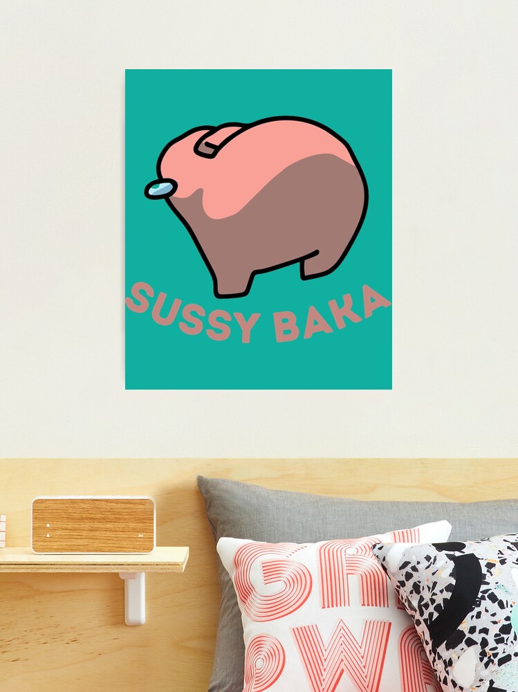 sussy baka, an art print by aiu - INPRNT