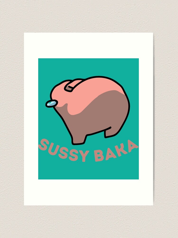 Sussy Baka Amongus Im Meme | Photographic Print