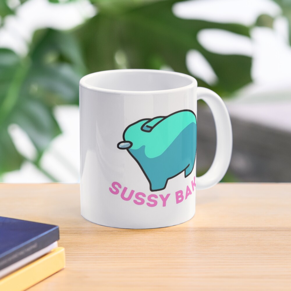 Sussy Baka Amongus Im Meme Coffee Mug By Bigtoeman Redbubble