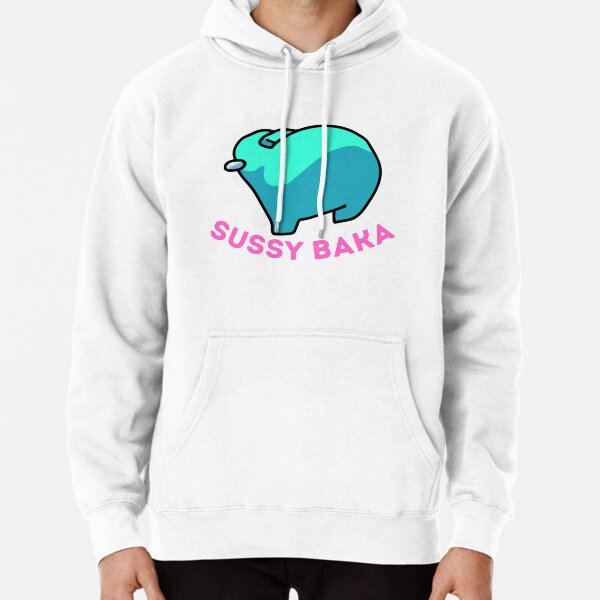 Sudadera con capucha for Sale con la obra «SUSSY BAKA, MEME, con cara  sonriente» de Clear-Fashions