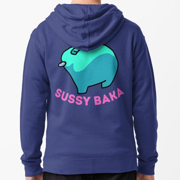 Sussy Baka Sus Im Amogus Imposter Sussy Baka Meme Unisex Hoodie - Teeruto