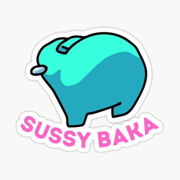 Sussy Baka Amongus Im Meme  Sticker for Sale by BigToeMan