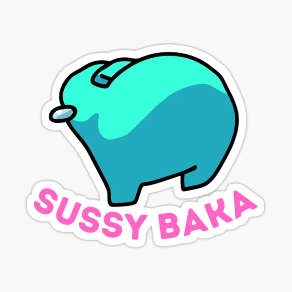 Sussy Baka (Among Us Parody) Pins | LookHUMAN