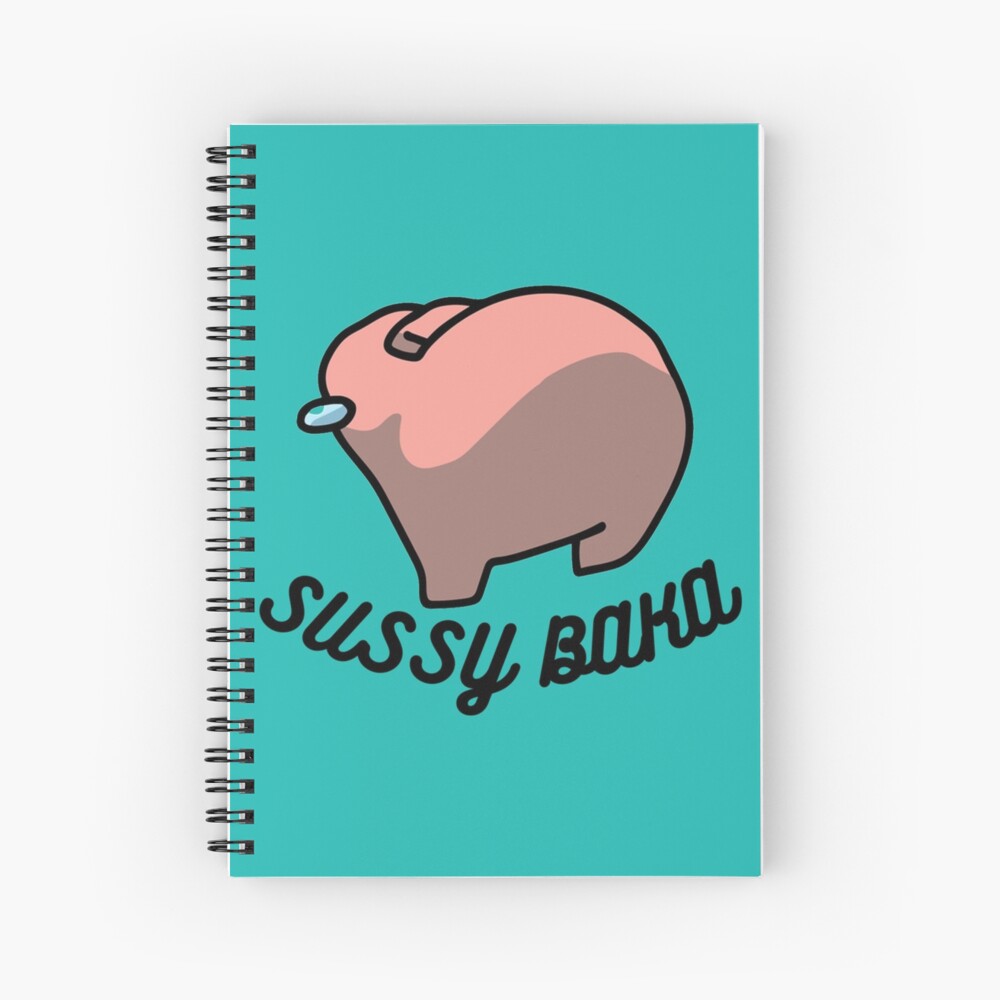 Sussy Baka, Sussy Baka Meme, ur such a sussy baka, Sussy, Baka, you re such  a sussy baka Classi Spiral Notebook for Sale by Otero Mccabe