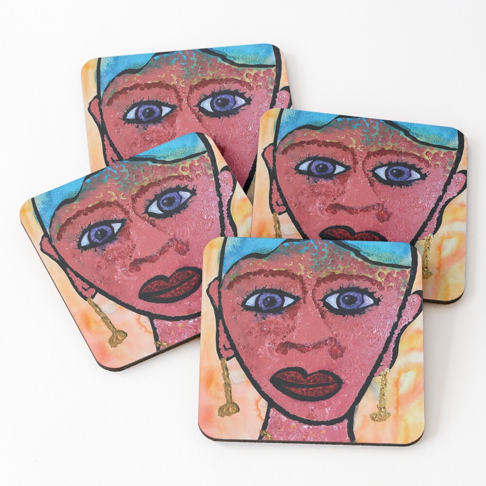 Item preview, Coasters (Set of 4) designed and sold by RandaRubyRed.