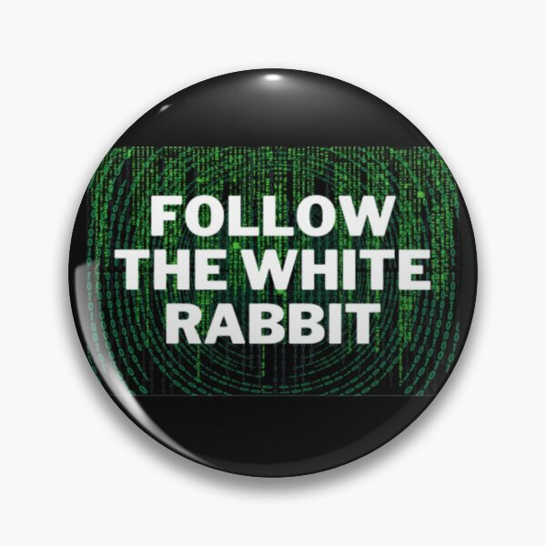 Item preview, Follow The White Rabbit designed and sold by NxtLvlDsgns.