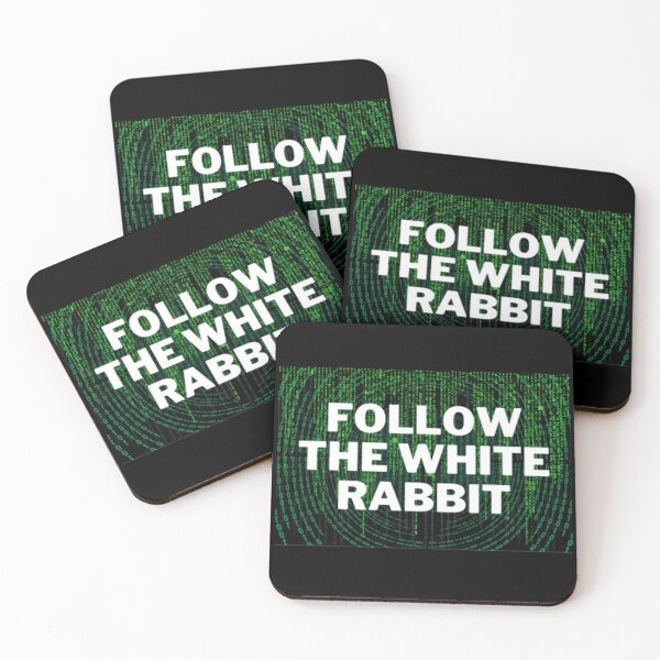 Item preview, Follow The White Rabbit designed and sold by NxtLvlDsgns.