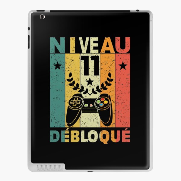 Anniversaire 18 Ans Garcon Fille Idee Cadeau Humour Gamer Niveau 18ans Debloque Cadeau Anniversaire Drole Ipad Case Skin By Netber Redbubble