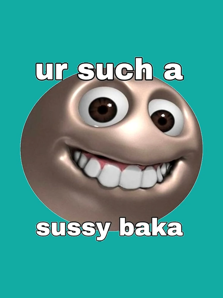 Sussy Baka, ur such a sussy baka' Computer Backpack