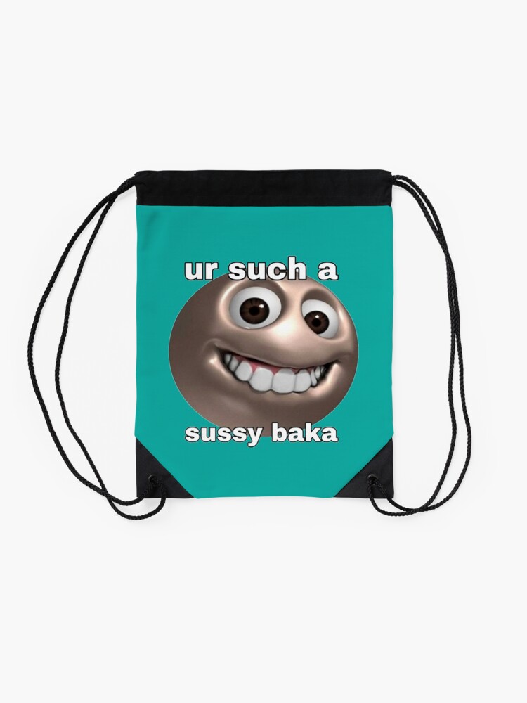 Why you such a sussy baka?  Art Board Print for Sale by EdgyStuffSold