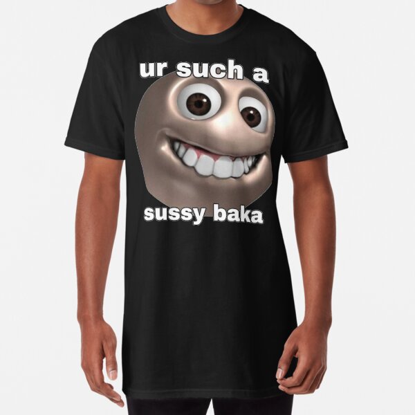 Custom Sussy Baka Funny Sus Meme T Shirt Round Patch By Swaratpoavonabil -  Artistshot