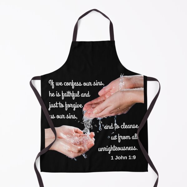 Item preview, 1 John 1:9 KJV designed and sold by Caregiverology.