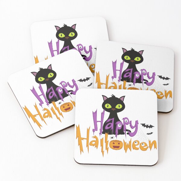 Item preview, Happy Halloween Black Cat designed and sold by Shane Sites.