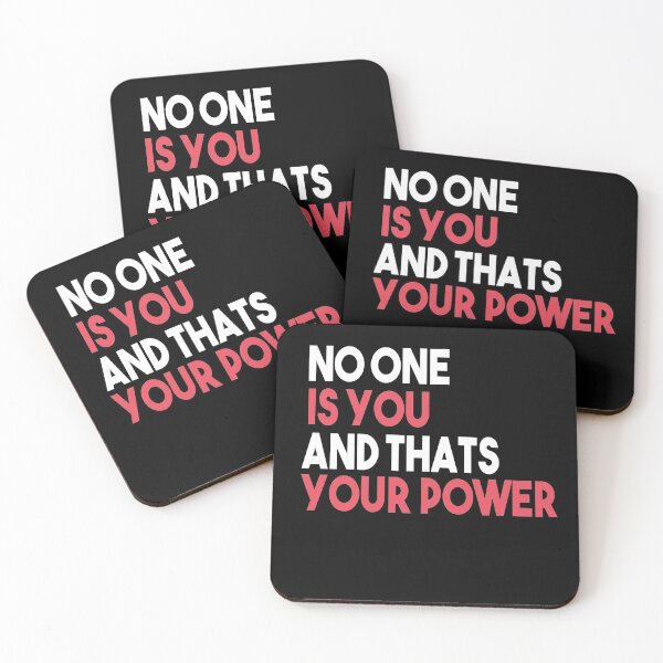 Item preview, No One Is You And Thats Your Power designed and sold by Heddar Badreddine.