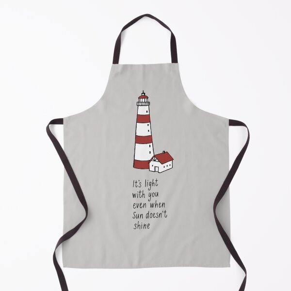 Item preview, Lighthouse & sea positive phrase designed and sold by Darina Gulbina.