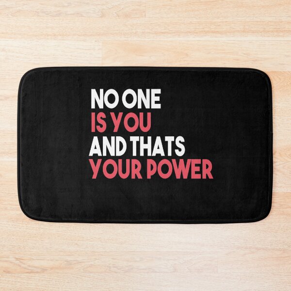 Item preview, No One Is You And Thats Your Power designed and sold by Heddar Badreddine.