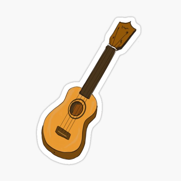 "Ukulele " Sticker by iancoppack Redbubble