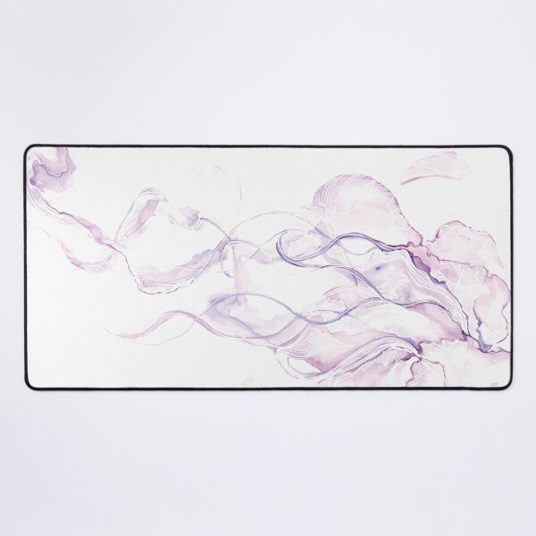 Abstract Floral Desk Mat