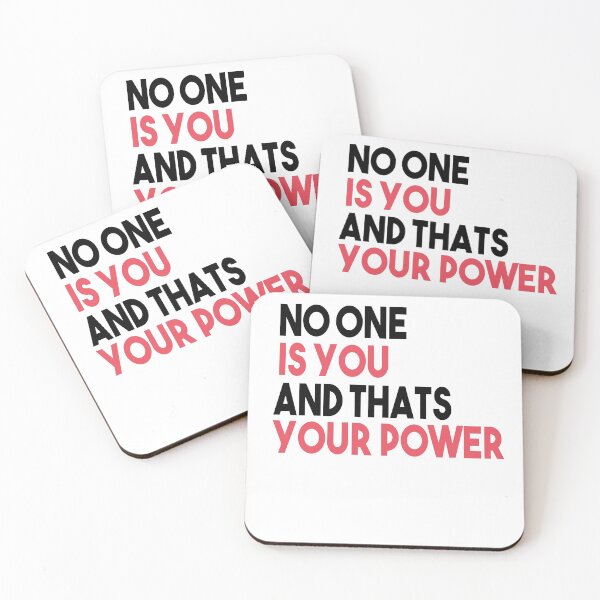 Item preview, No One Is You And Thats Your Power designed and sold by Heddar Badreddine.