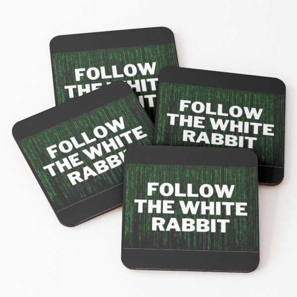 Item preview, Follow The White Rabbit designed and sold by NxtLvlDsgns.